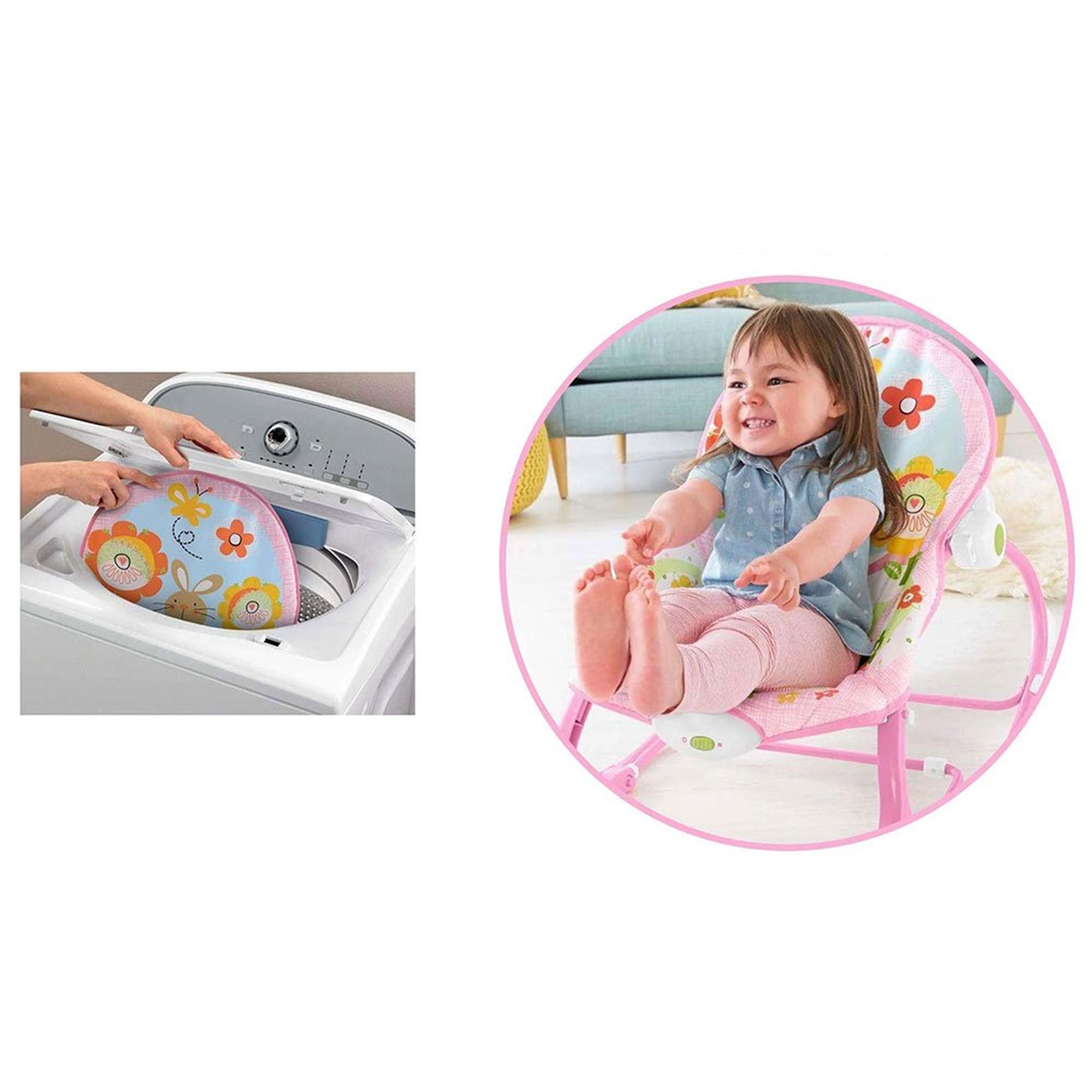 Musical baby rocking chair