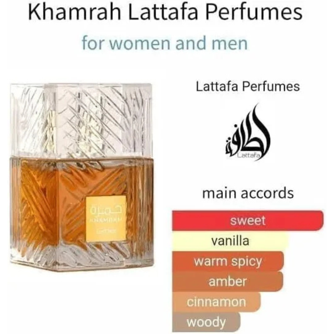 Khamrah Perfume - Eau De Parfum 100Ml SKU: WB-SA1612