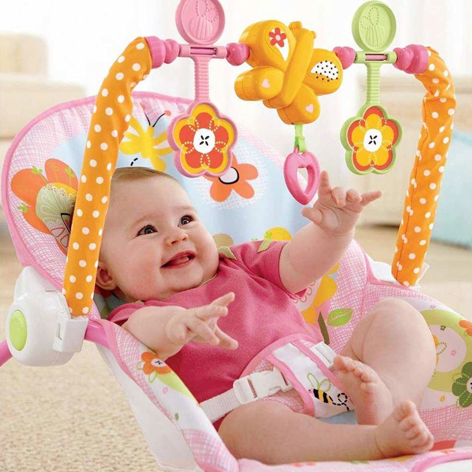 Musical baby rocking chair